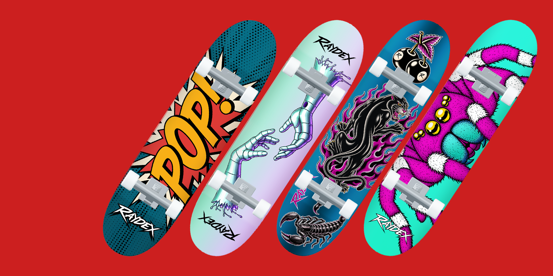 Raydex Handboard Skateboards